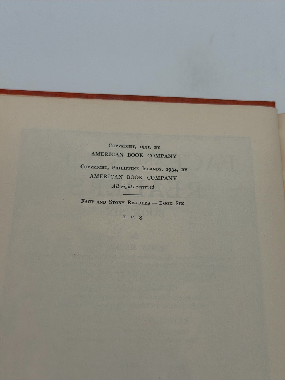 Fact And Story Readers Book Six By Suzzallo, Freeland, McLaughlin Hardcover 1934 - Picture 13 of 16